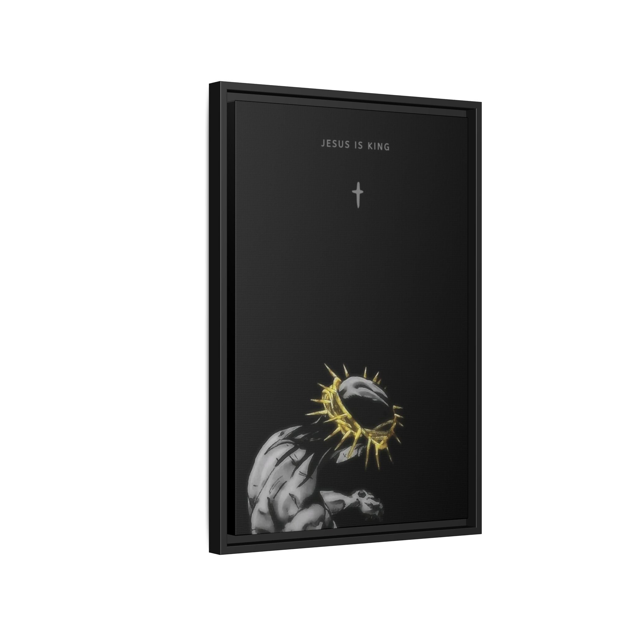 Jesus Is King Framed