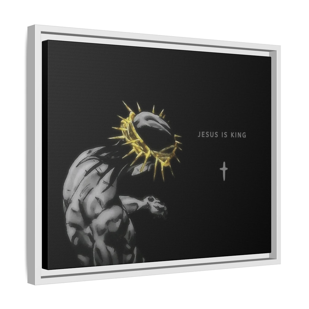 Jesus Is King Framed