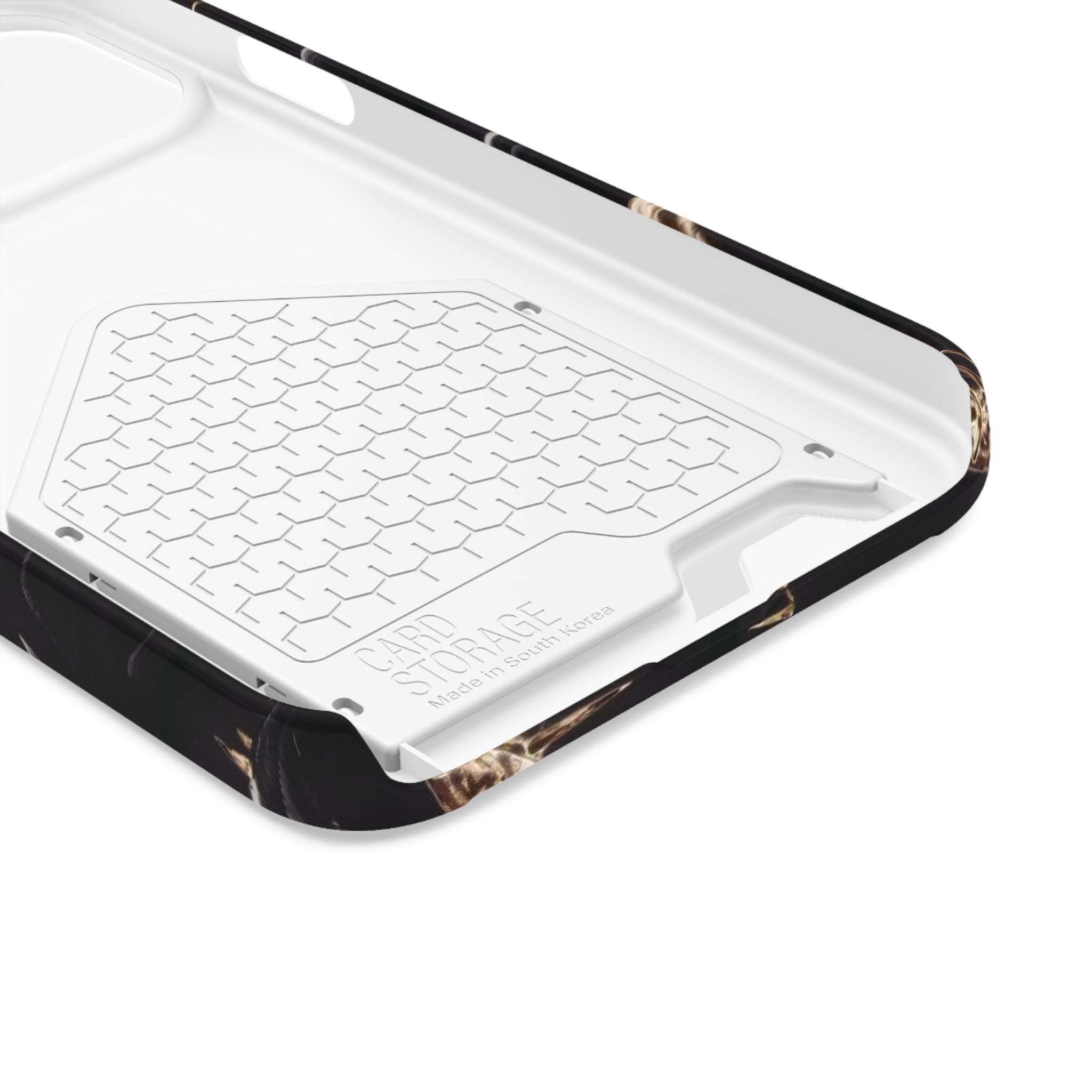 Phone Case With Built-In Card Holder: Yeshua (Jesus) Crown Of Thorns Design