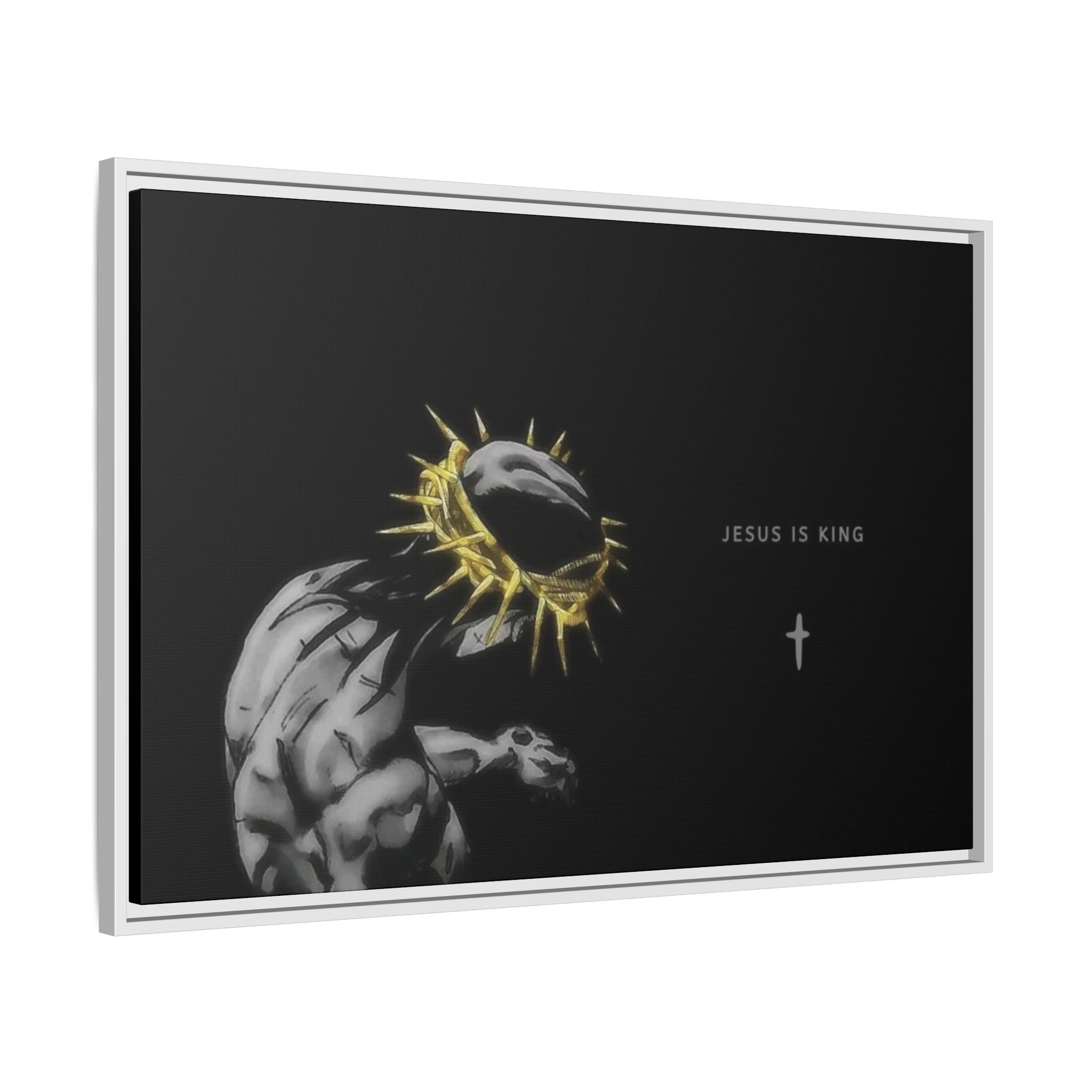 Jesus Is King Framed