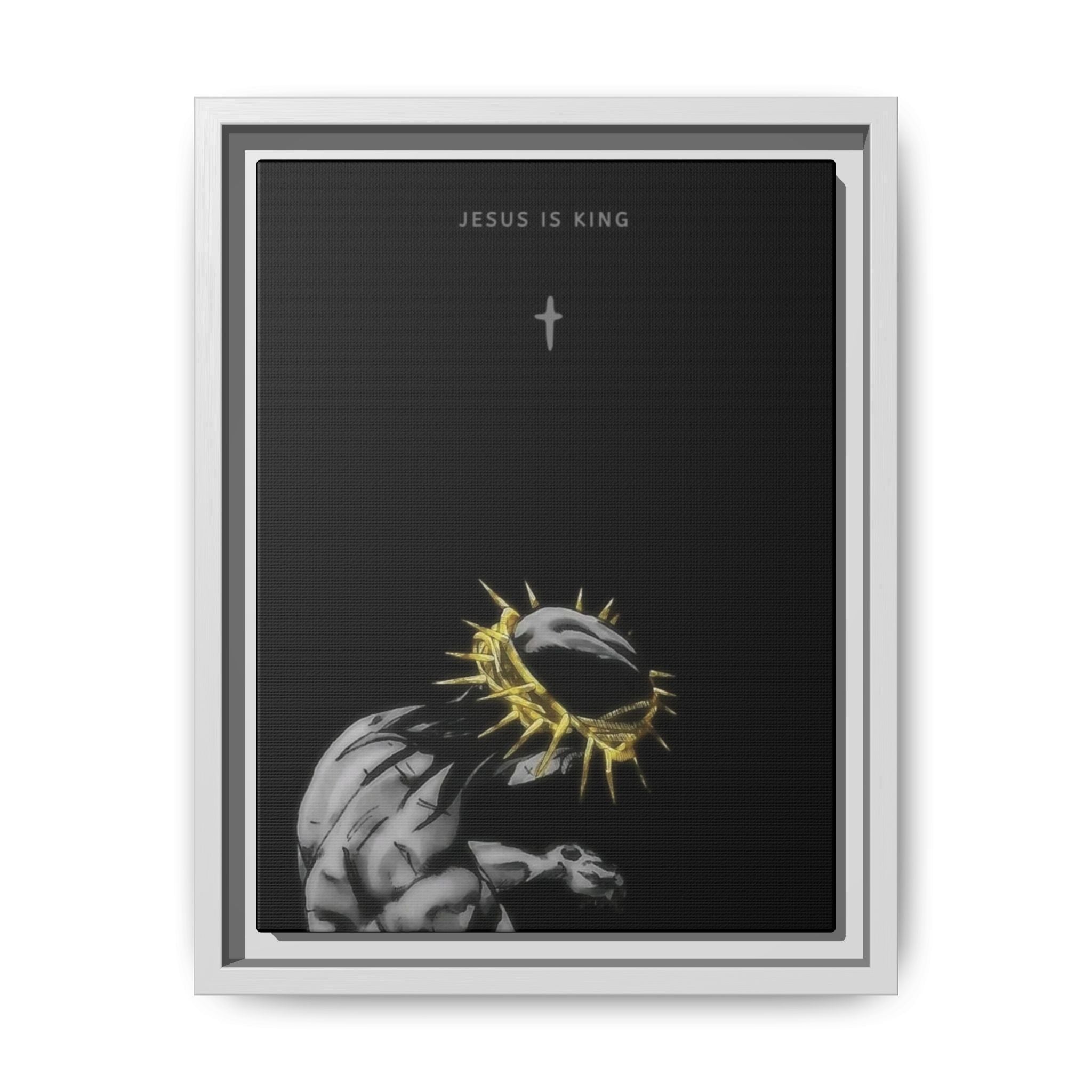 Jesus Is King Framed