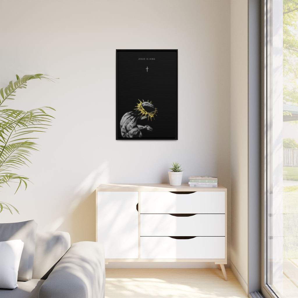 Jesus Is King Framed