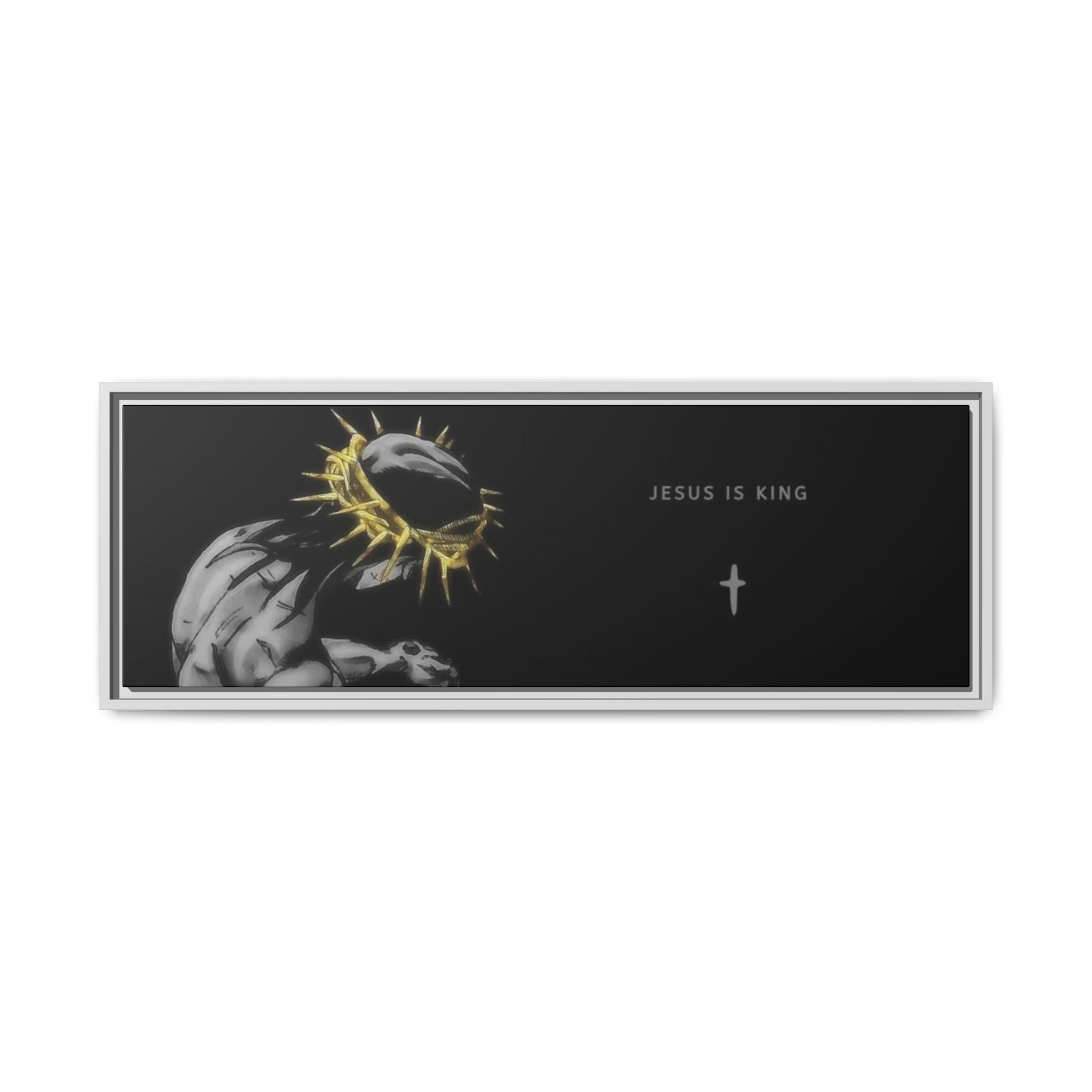 Jesus Is King Framed