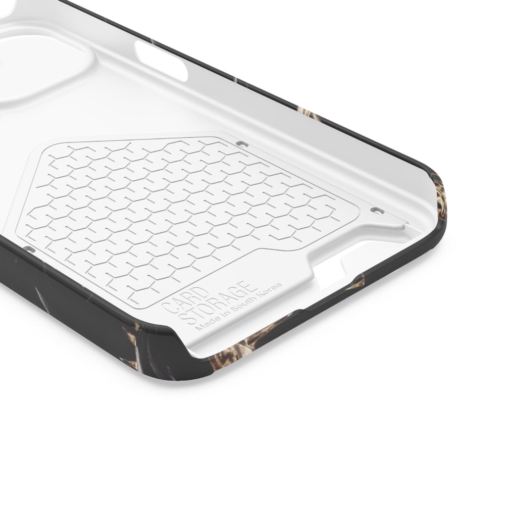 Phone Case With Built-In Card Holder: Yeshua (Jesus) Crown Of Thorns Design