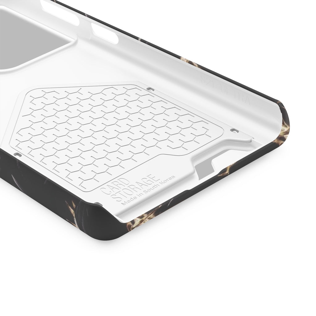 Phone Case With Built-In Card Holder: Yeshua (Jesus) Crown Of Thorns Design