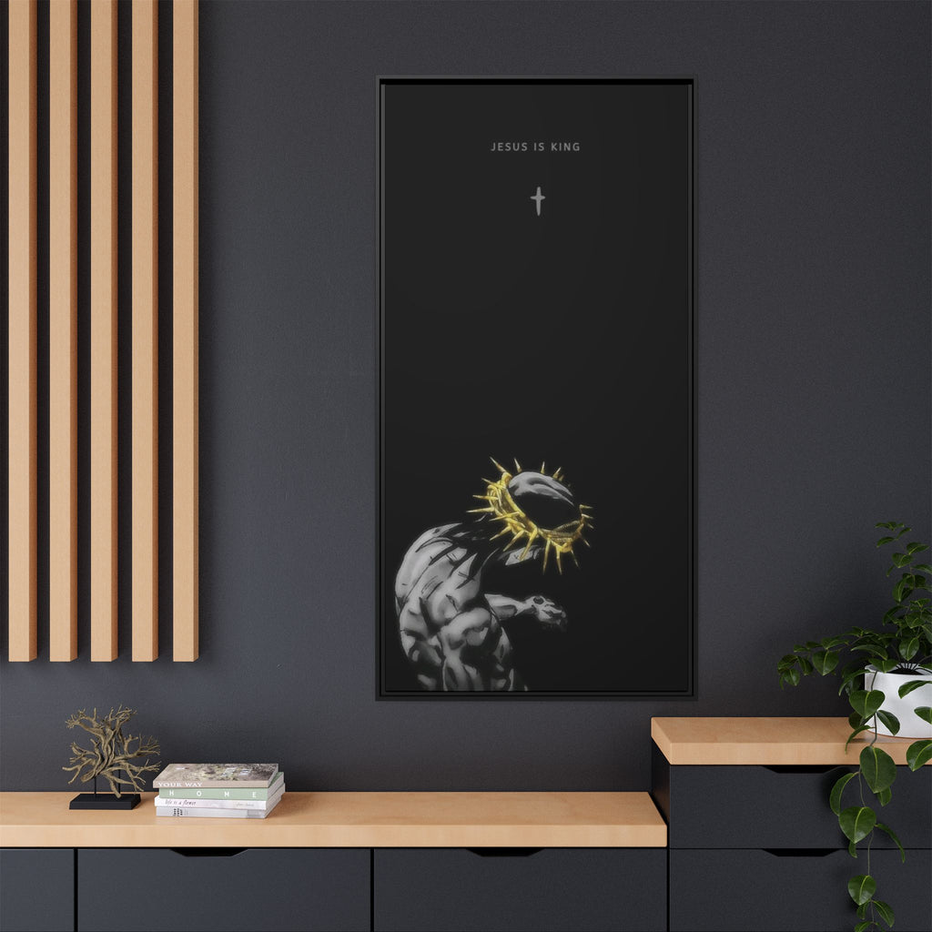 Jesus Is King Framed