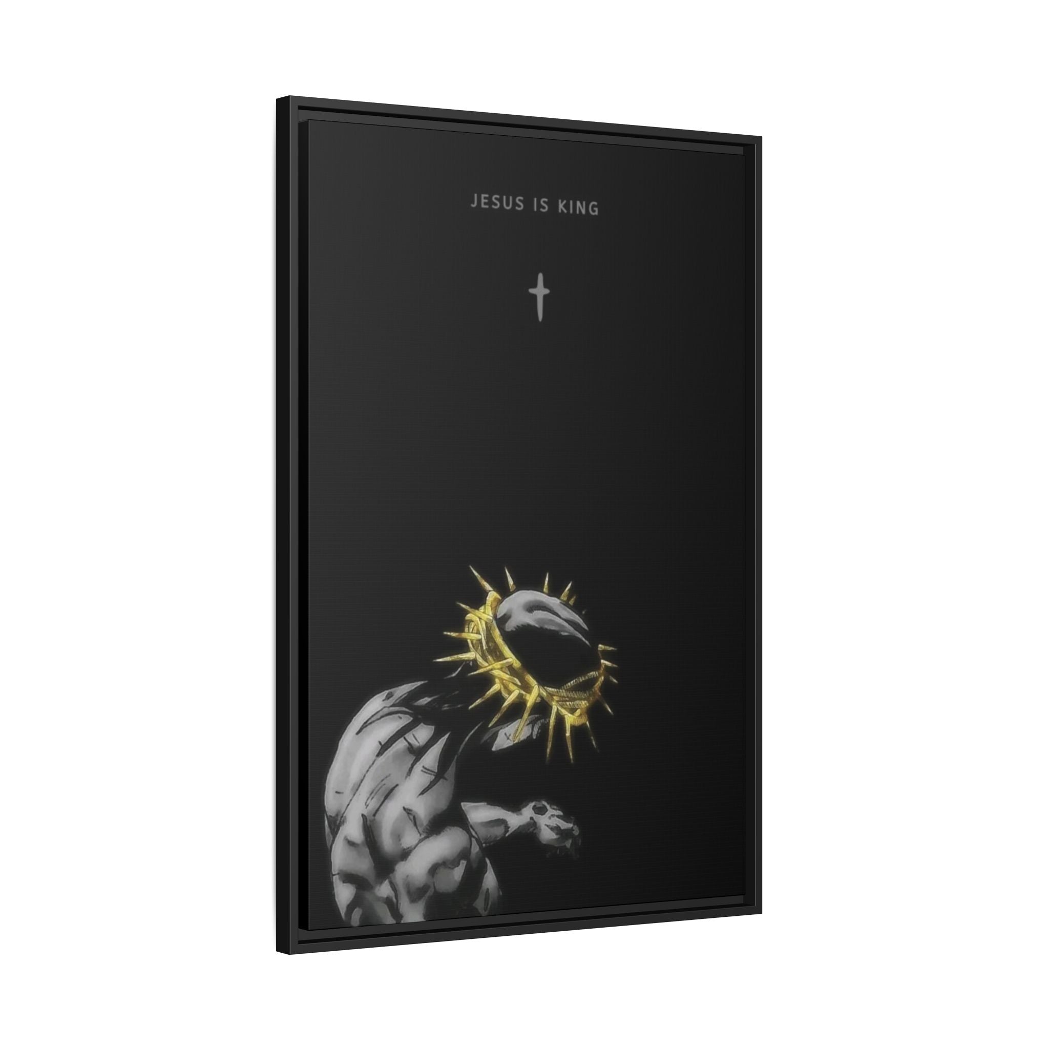 Jesus Is King Framed