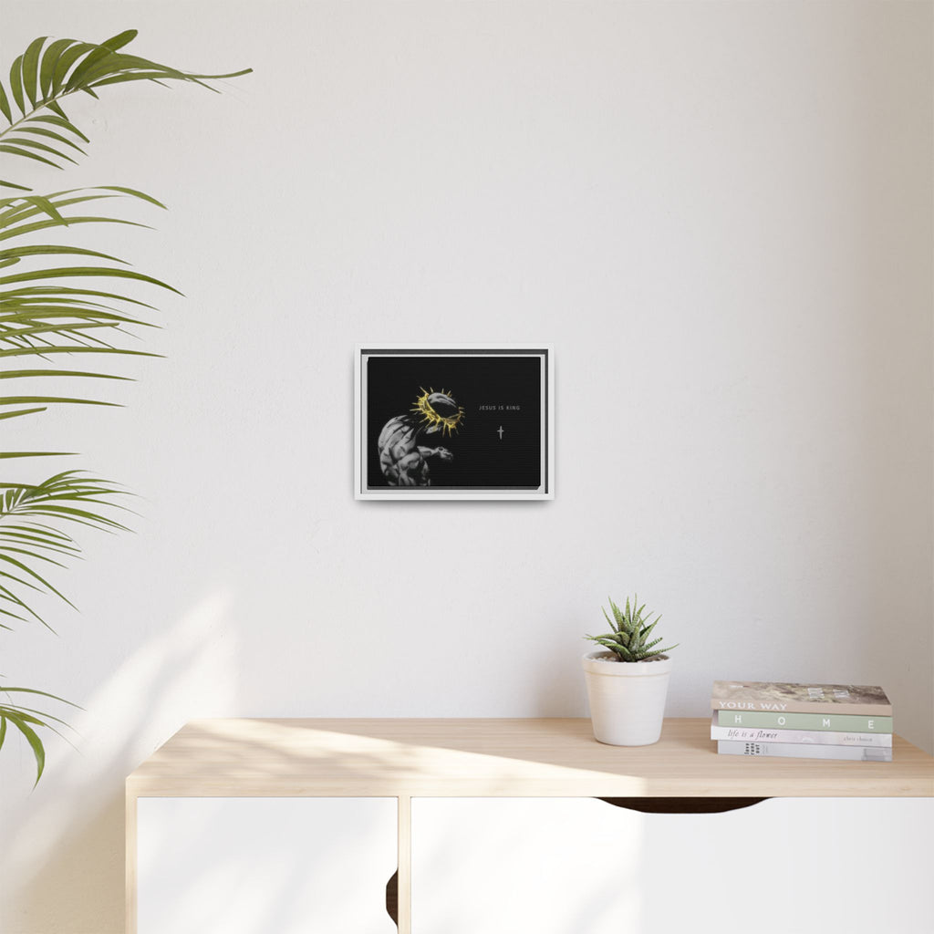 Jesus Is King Framed