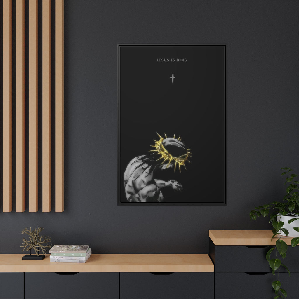 Jesus Is King Framed