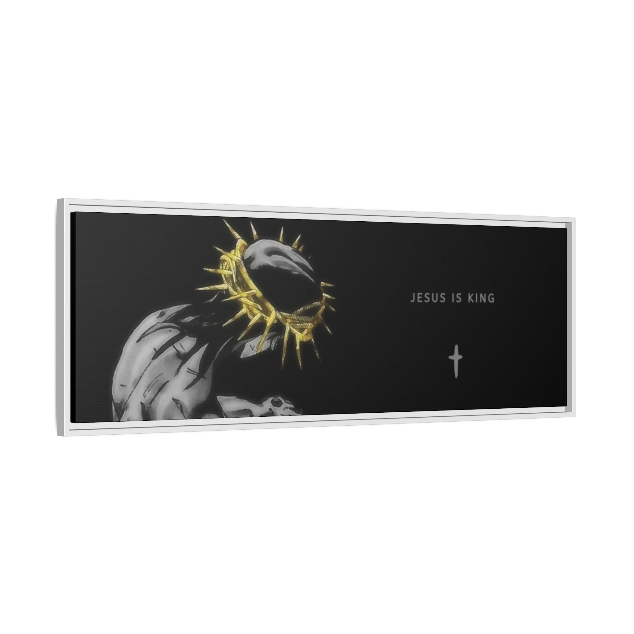 Jesus Is King Framed
