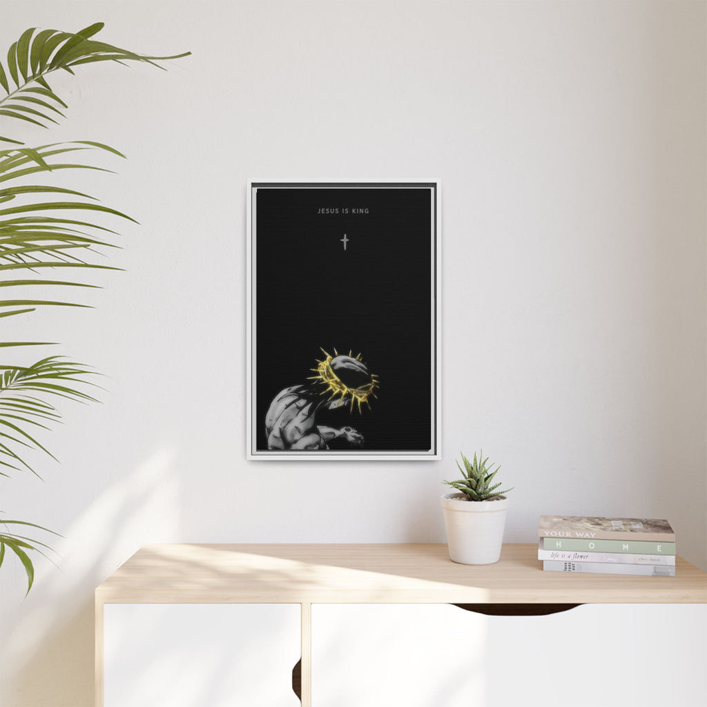 Jesus Is King Framed