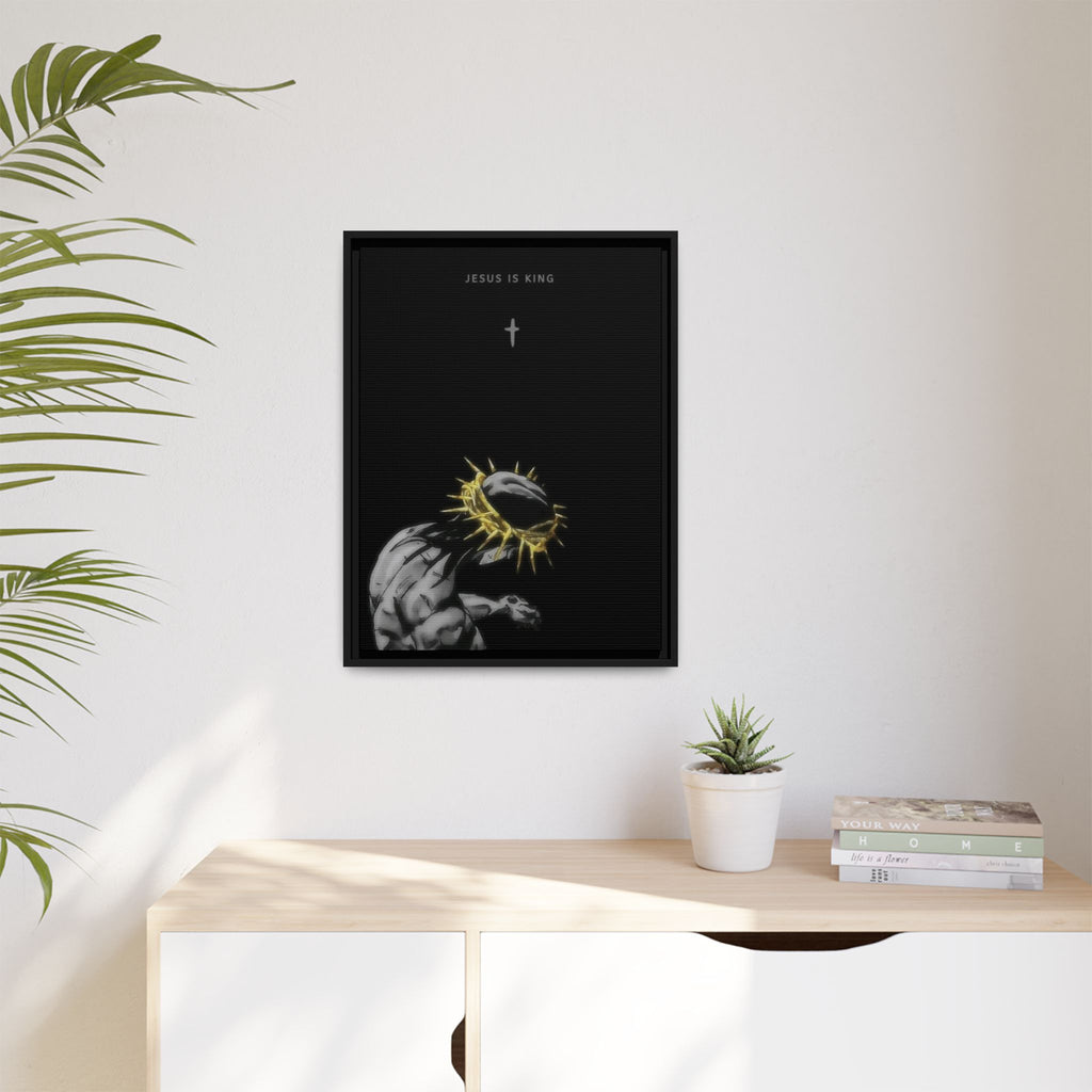 Jesus Is King Framed