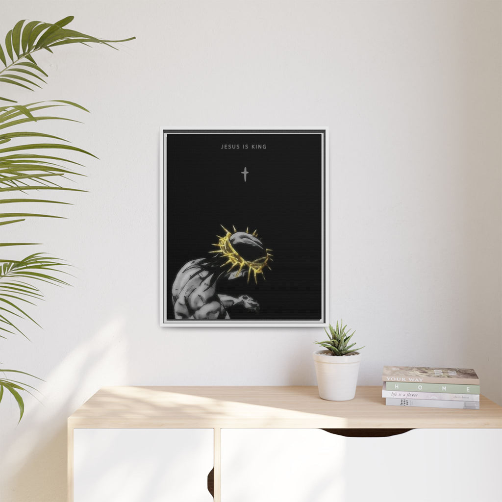 Jesus Is King Framed