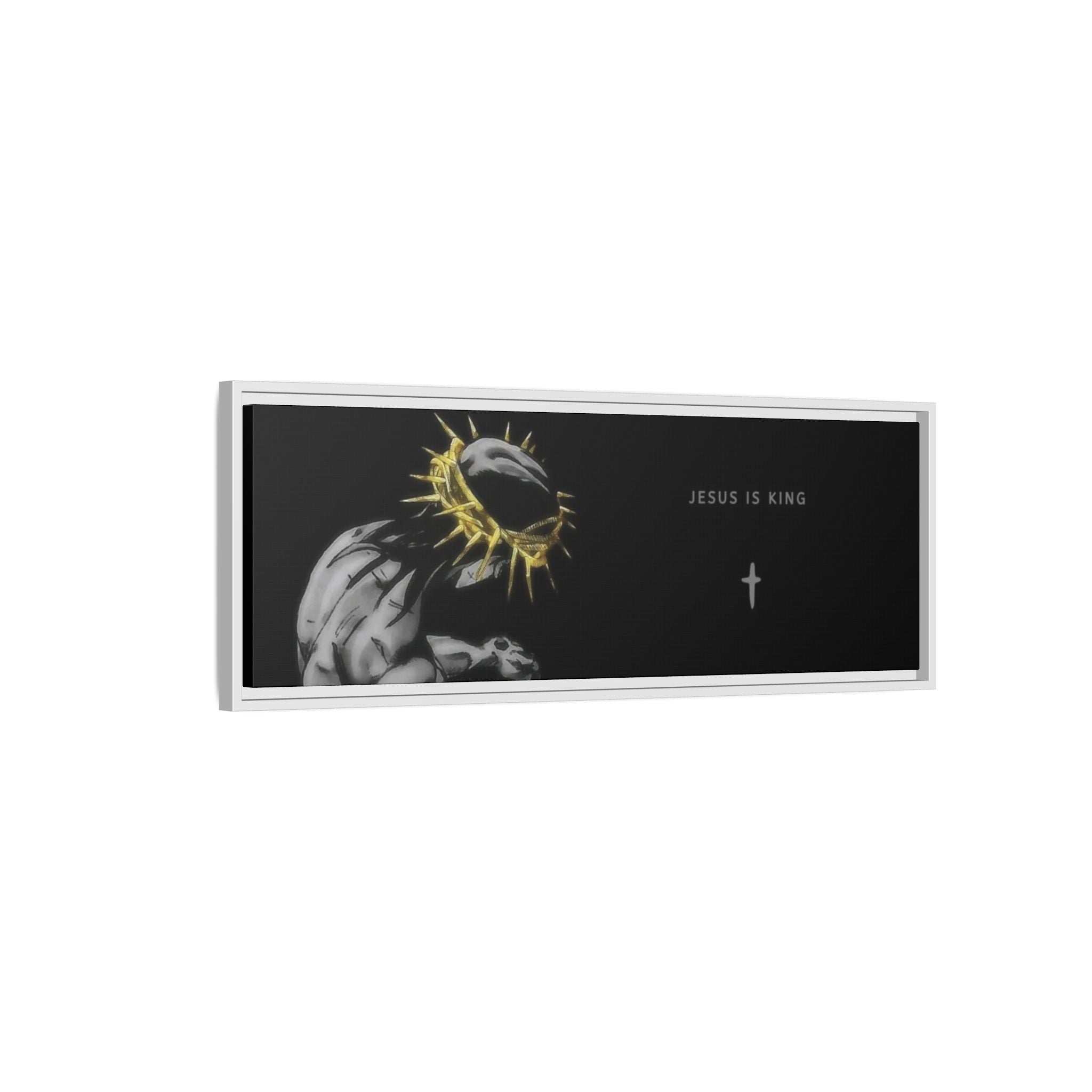 Jesus Is King Framed