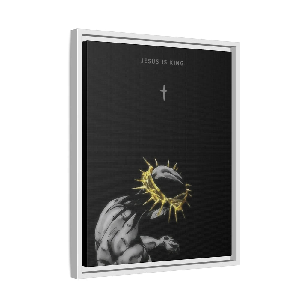 Jesus Is King Framed