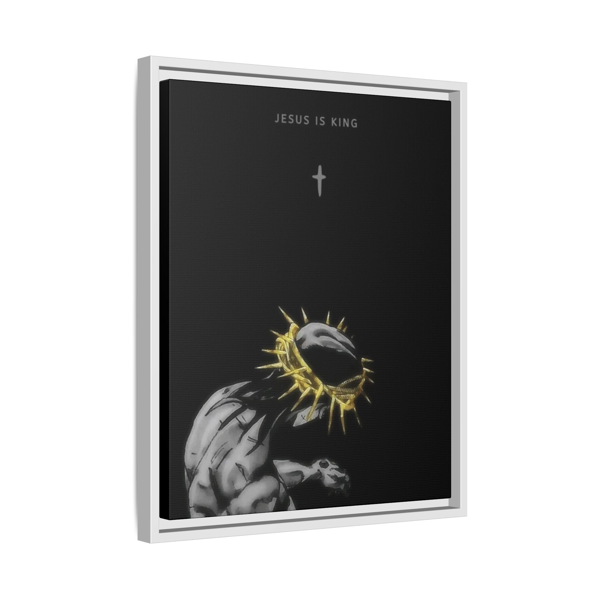 Jesus Is King Framed