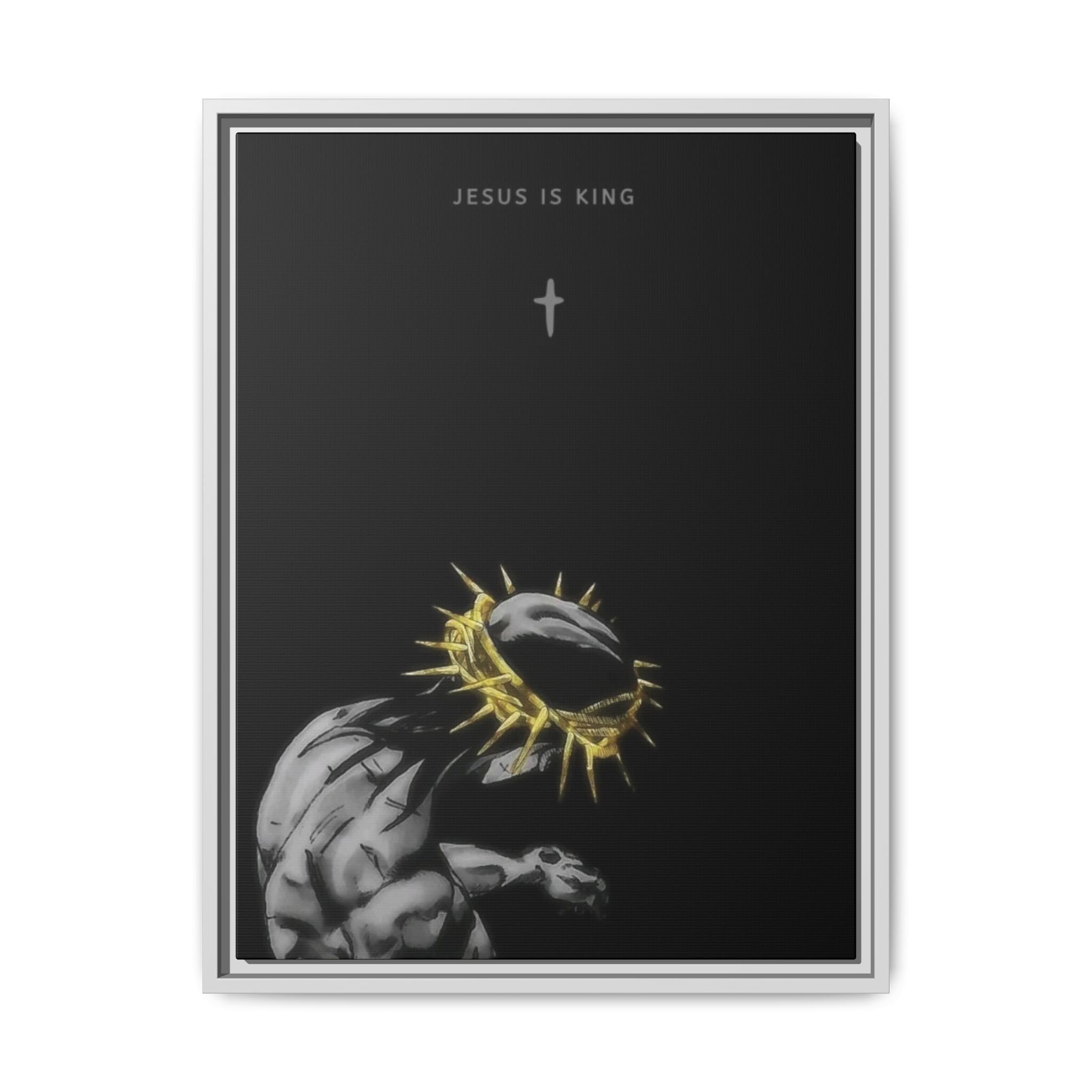 Jesus Is King Framed