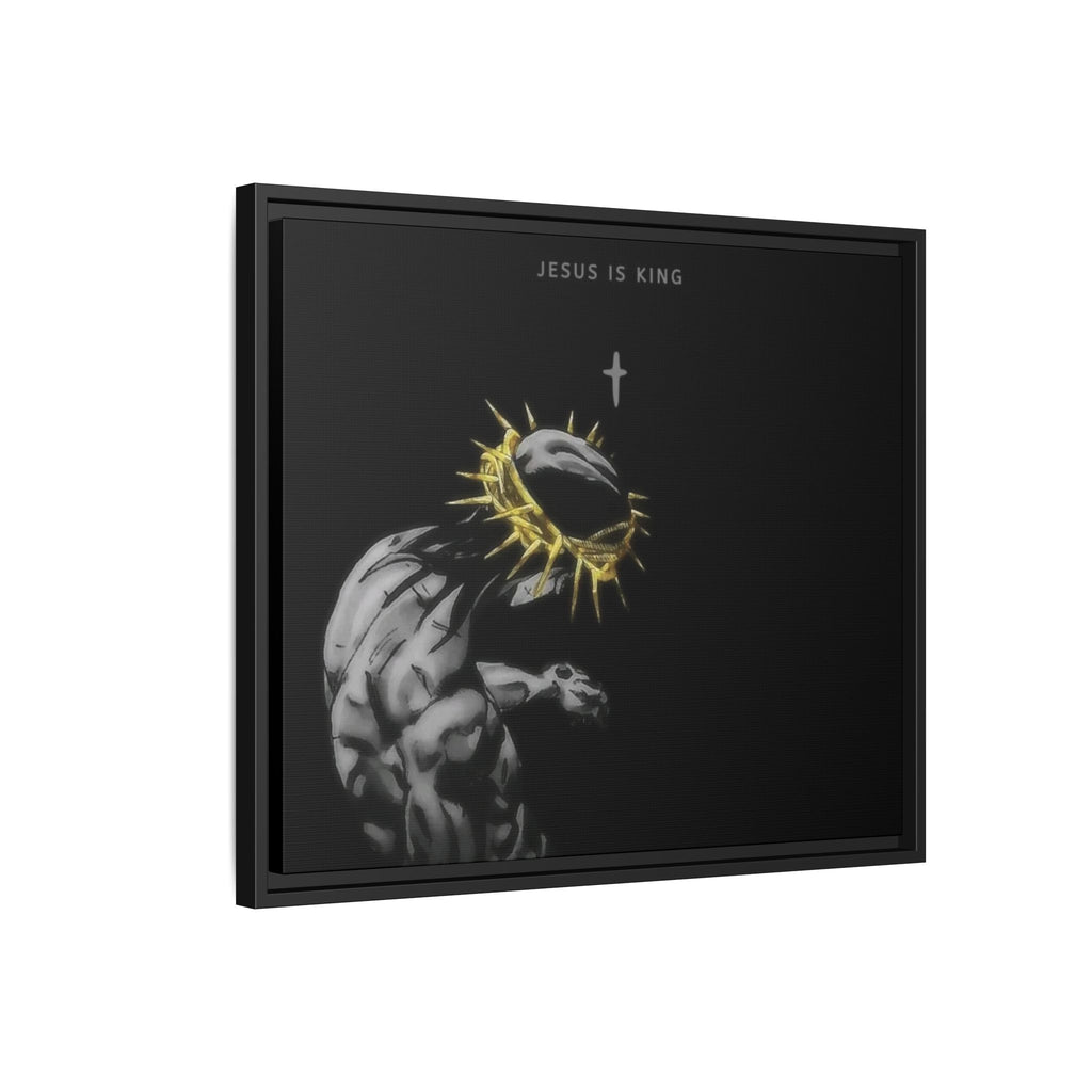 Jesus Is King Framed