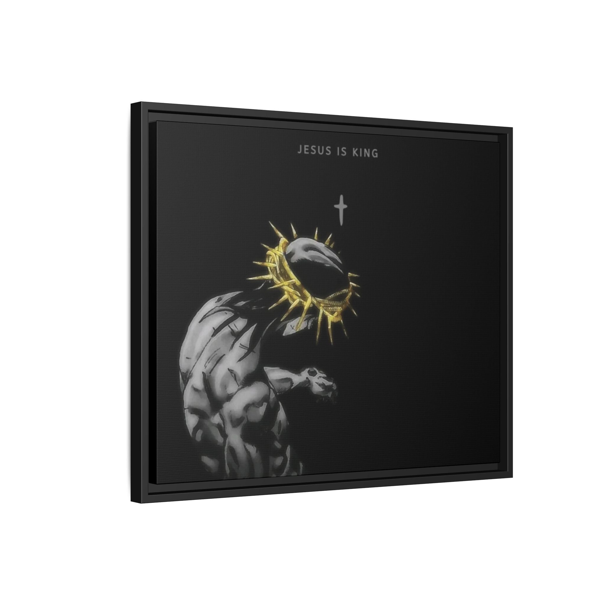 Jesus Is King Framed