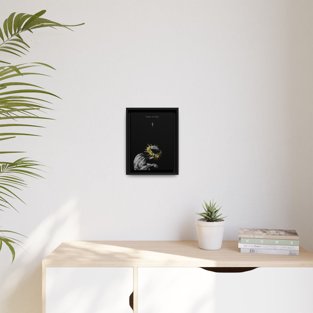 Jesus Is King Framed