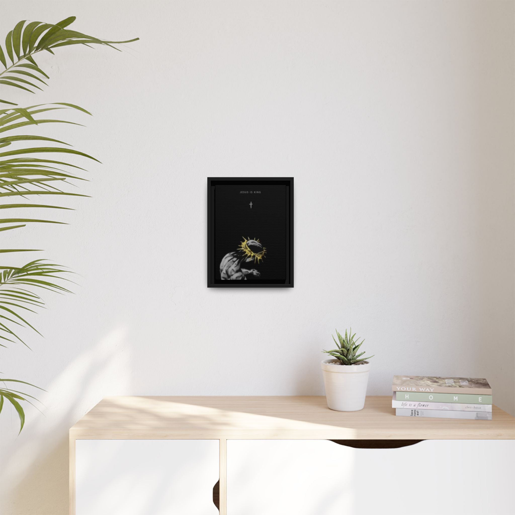 Jesus Is King Framed
