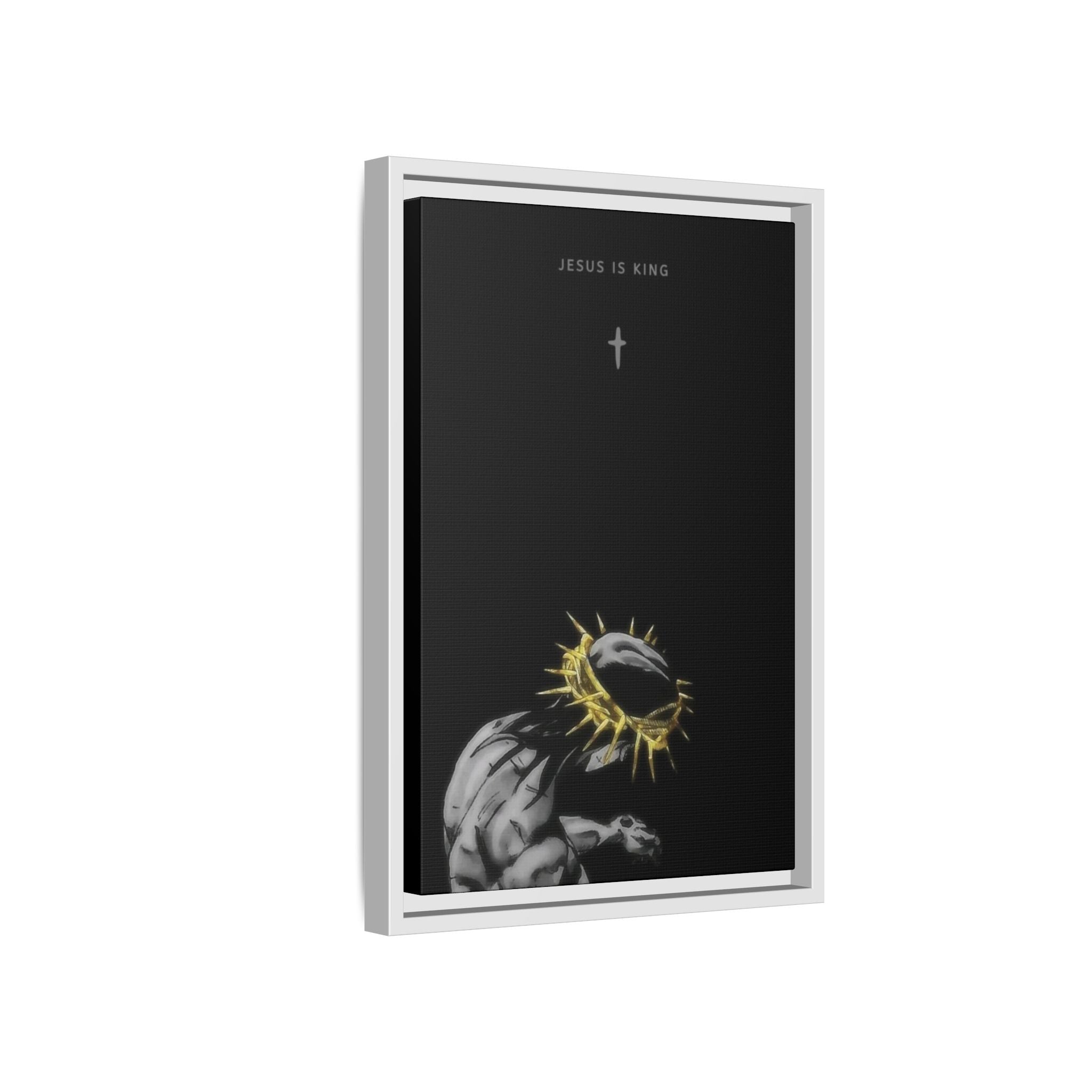 Jesus Is King Framed