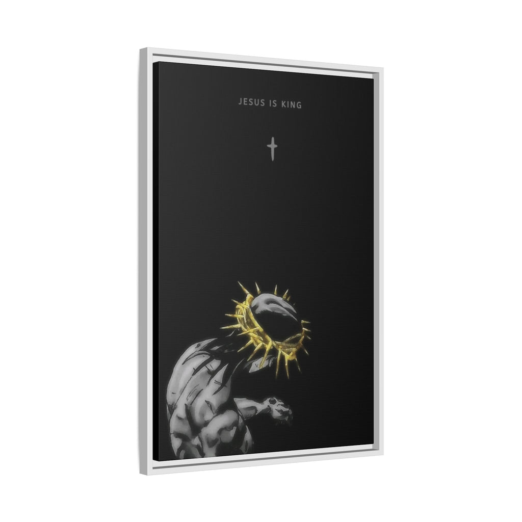 Jesus Is King Framed