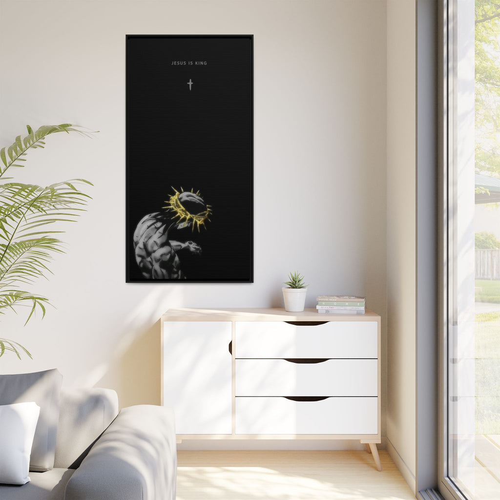 Jesus Is King Framed