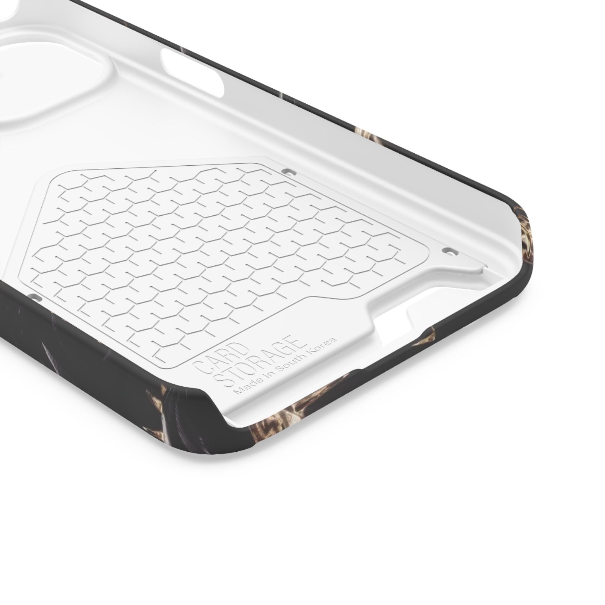 Phone Case With Built-In Card Holder: Yeshua (Jesus) Crown Of Thorns Design