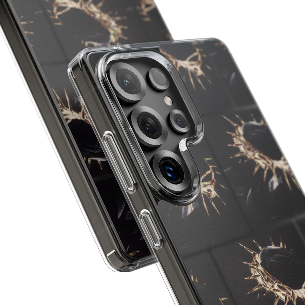 Flexi Phone Cases - Resilient Dual-layer Yeshua (Jesus) Crown of Thorns Design