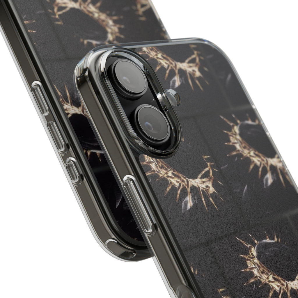 Flexi Phone Cases - Resilient Dual-layer Yeshua (Jesus) Crown of Thorns Design