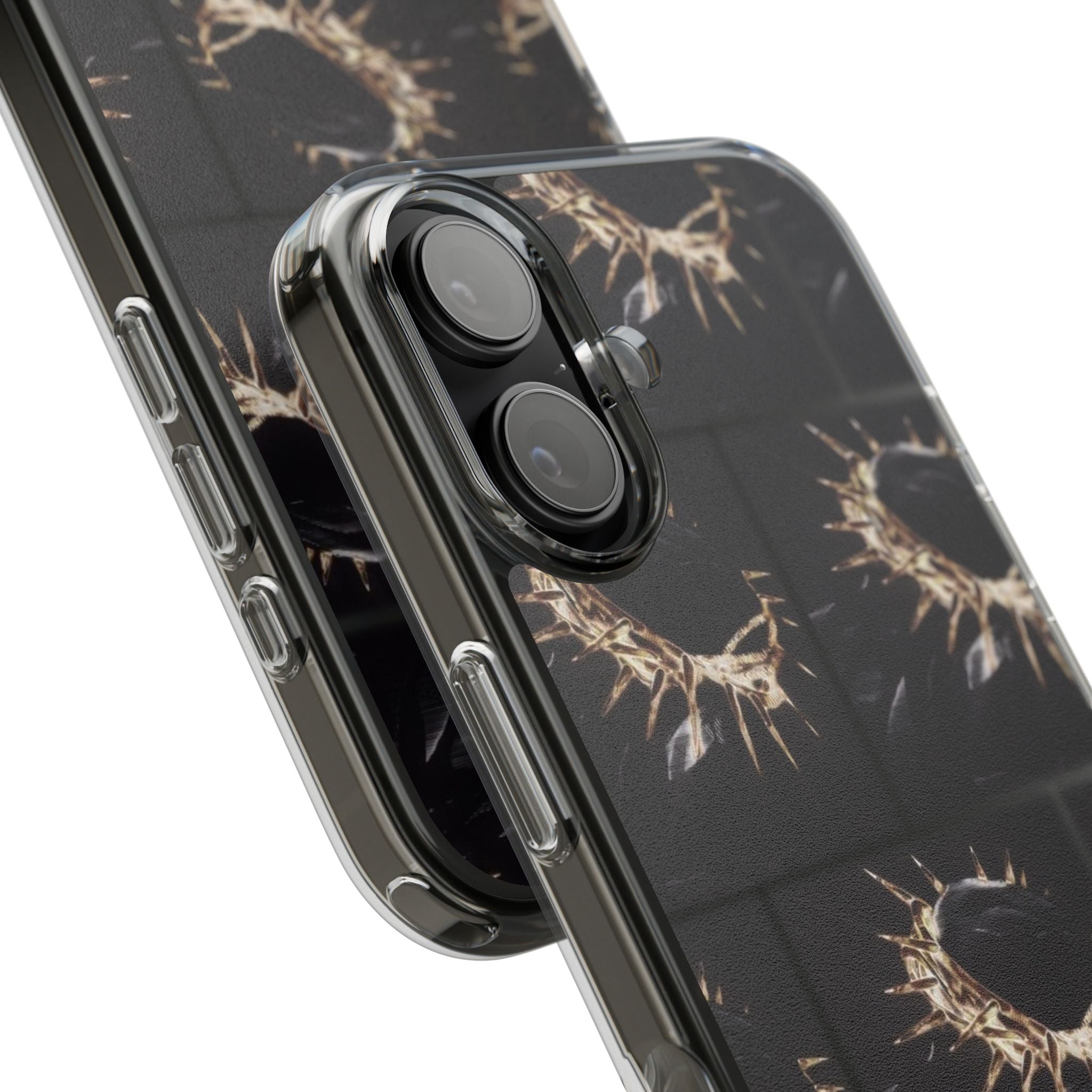 Flexi Phone Cases - Resilient Dual-layer Yeshua (Jesus) Crown of Thorns Design