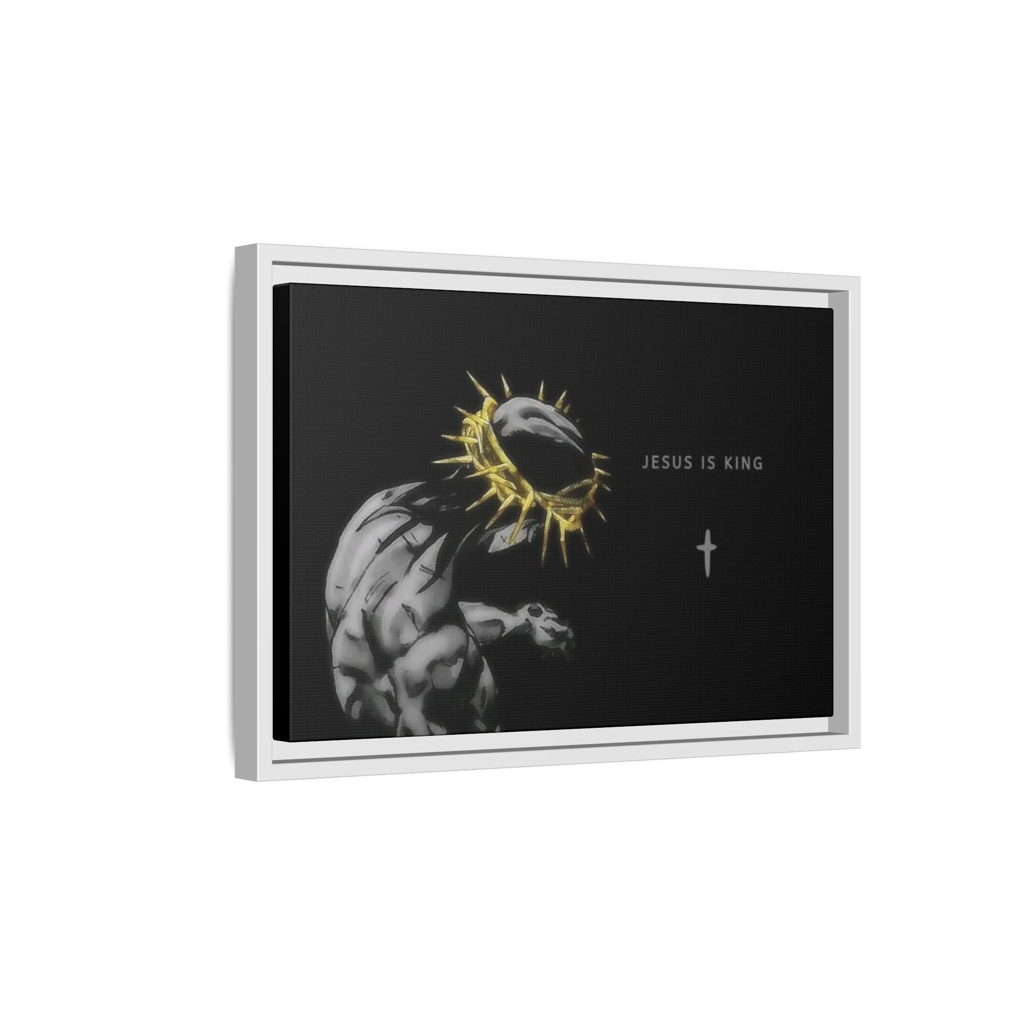Jesus Is King Framed