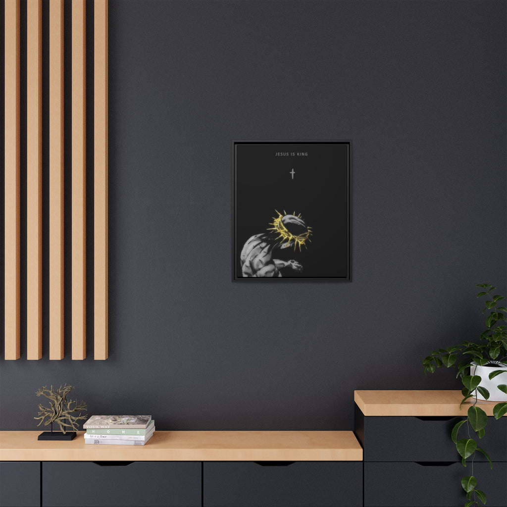 Jesus Is King Framed