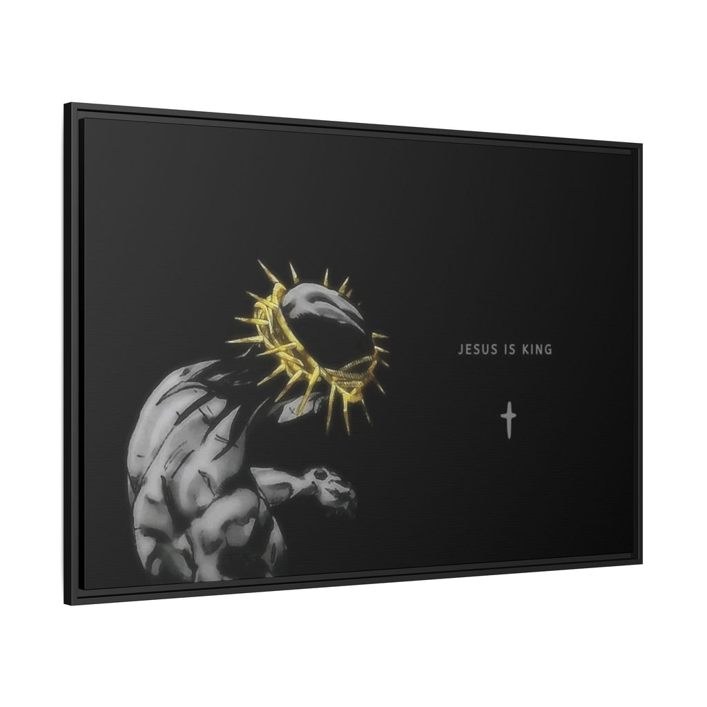 Jesus Is King Framed