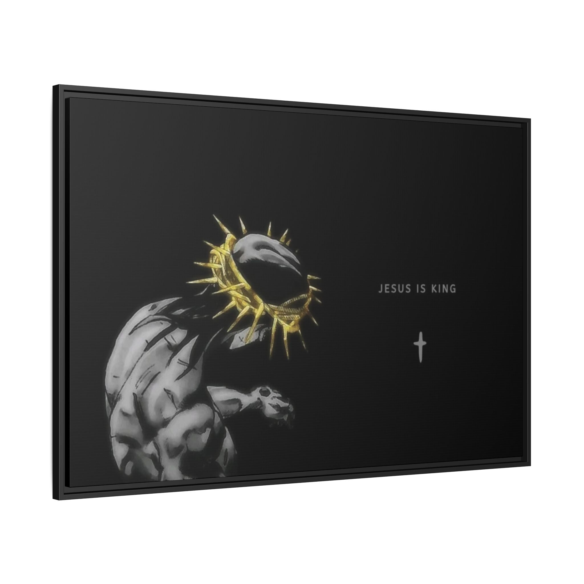 Jesus Is King Framed