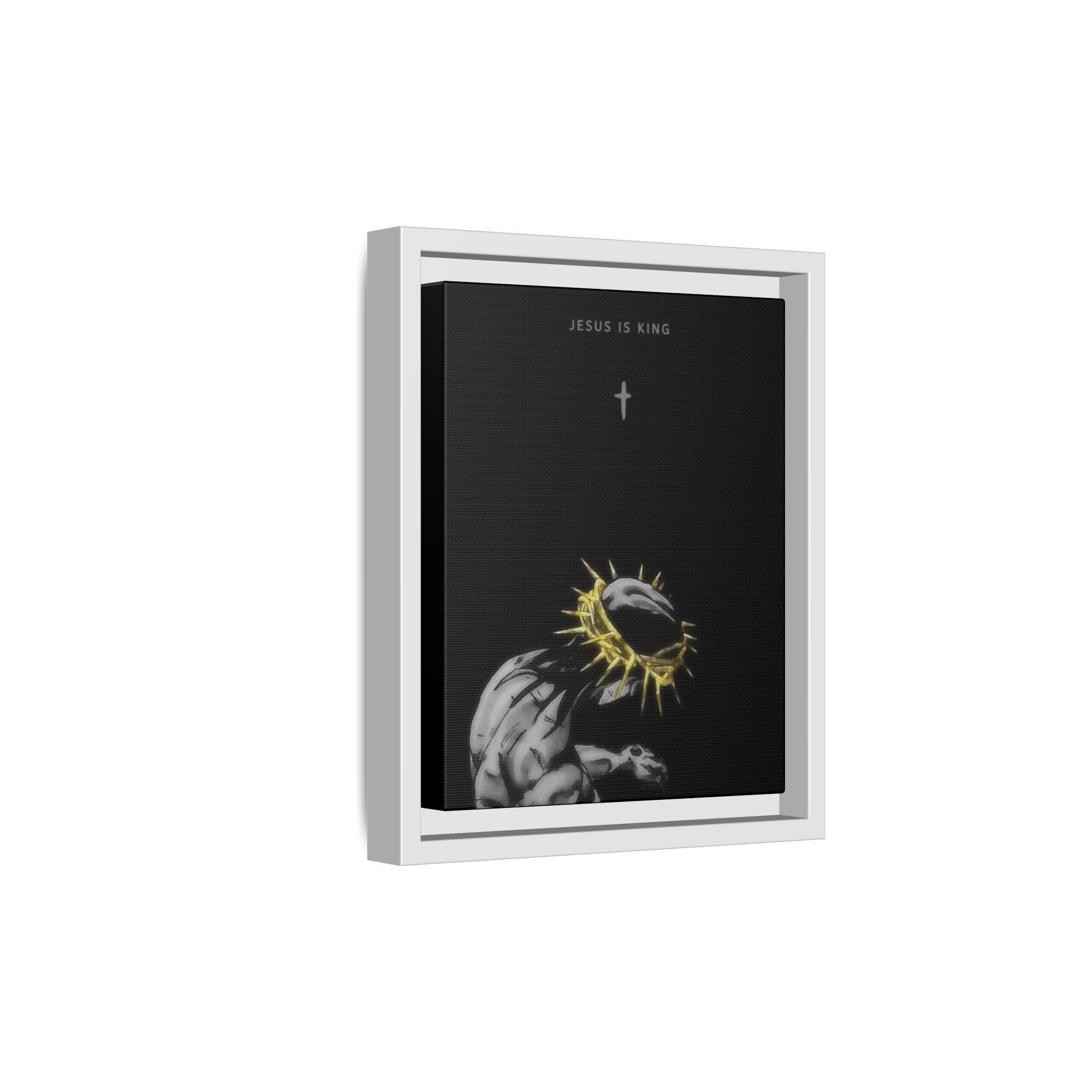 Jesus Is King Framed