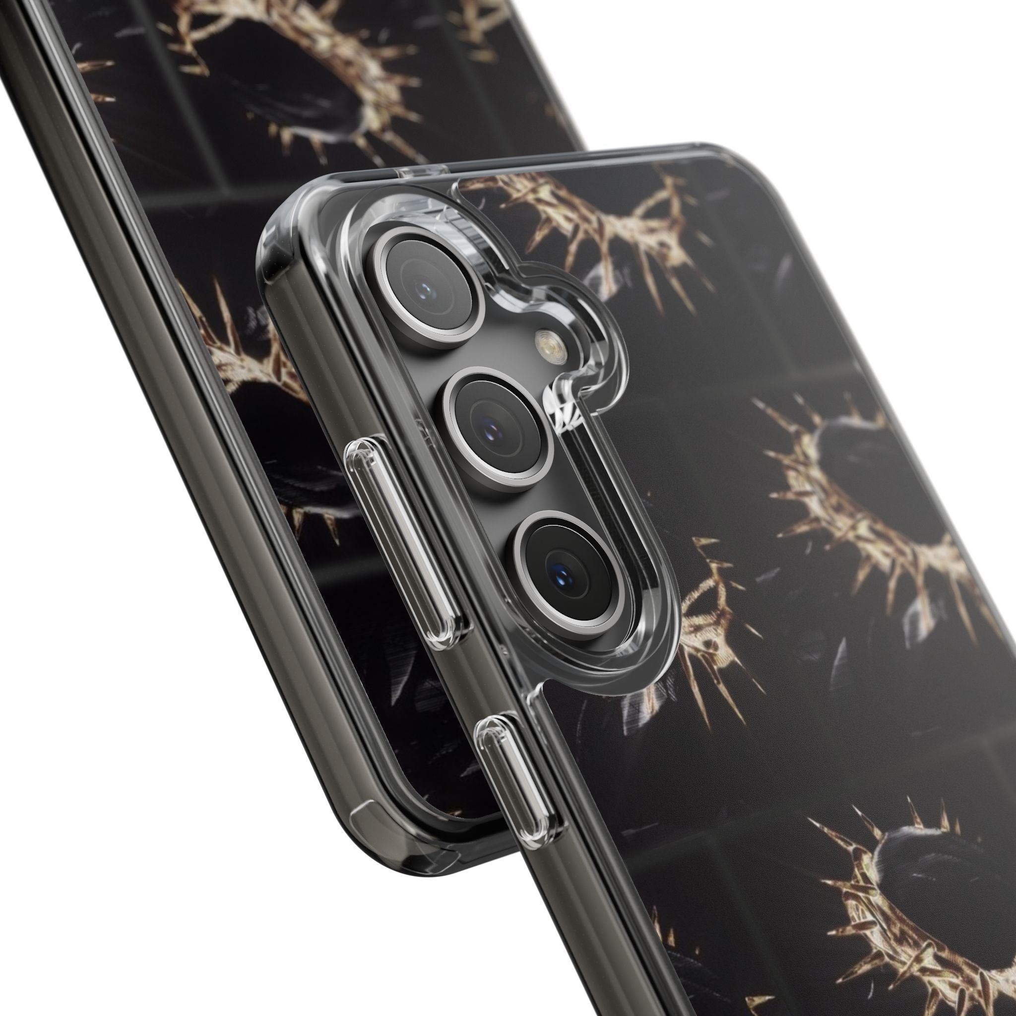Flexi Phone Cases - Resilient Dual-layer Yeshua (Jesus) Crown of Thorns Design