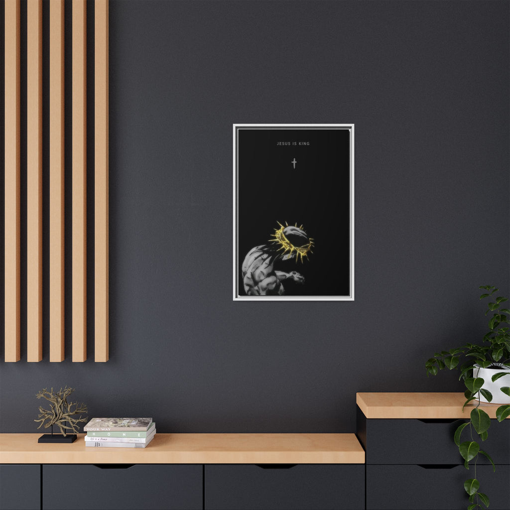 Jesus Is King Framed
