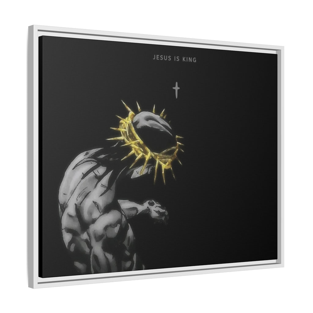 Jesus Is King Framed