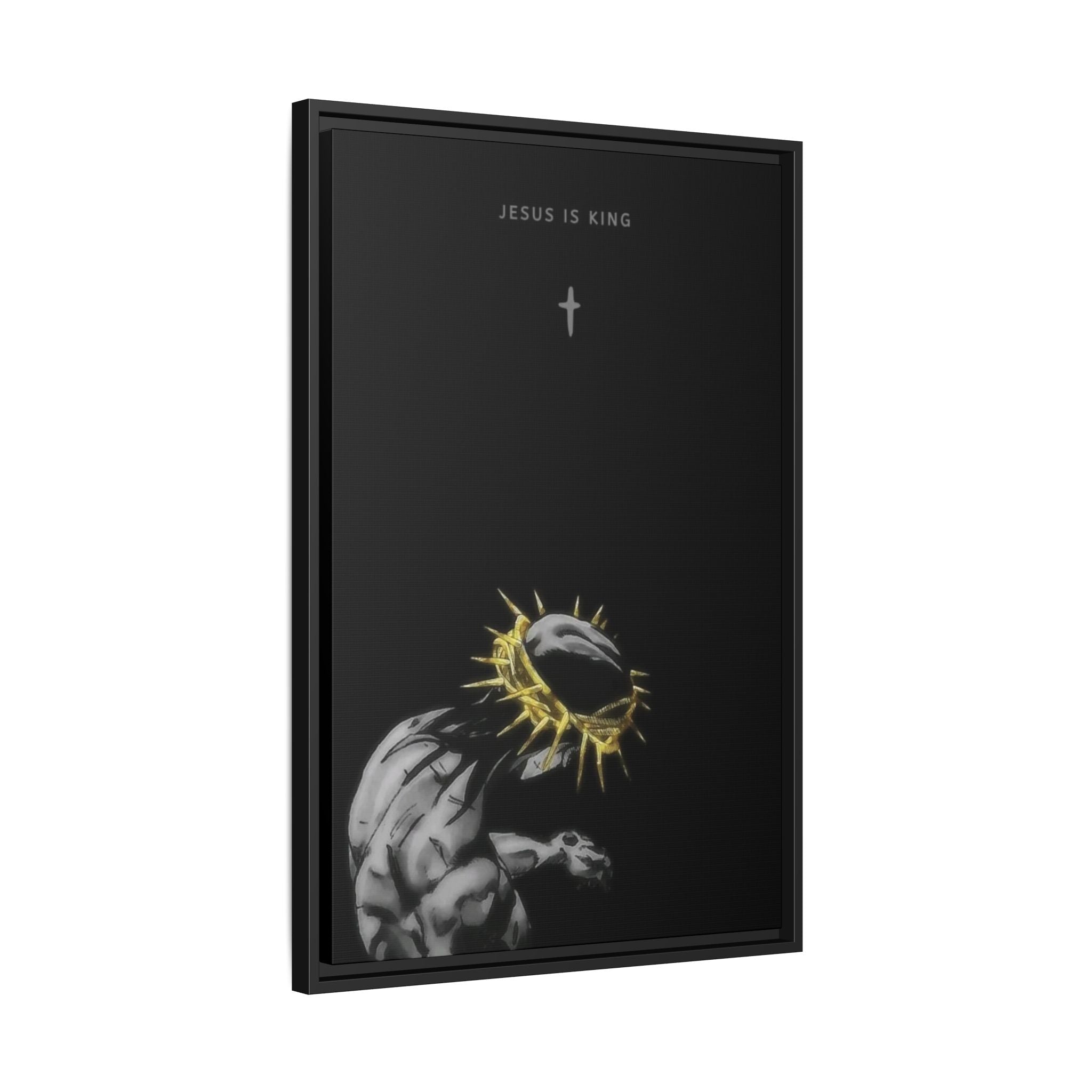 Jesus Is King Framed