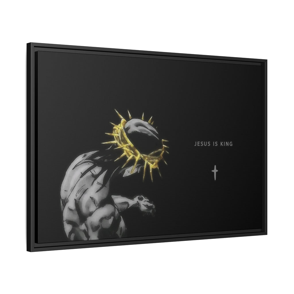 Jesus Is King Framed