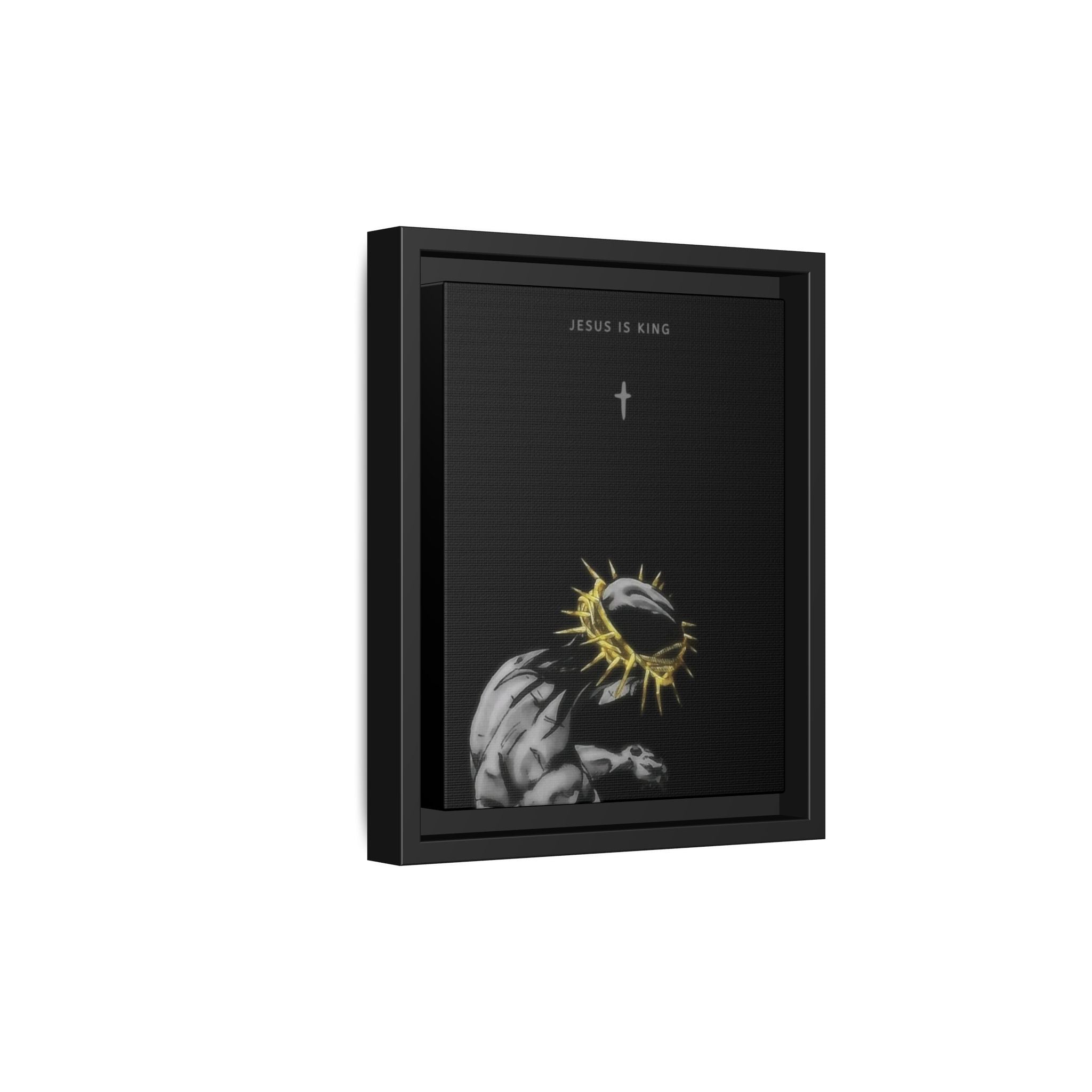 Jesus Is King Framed