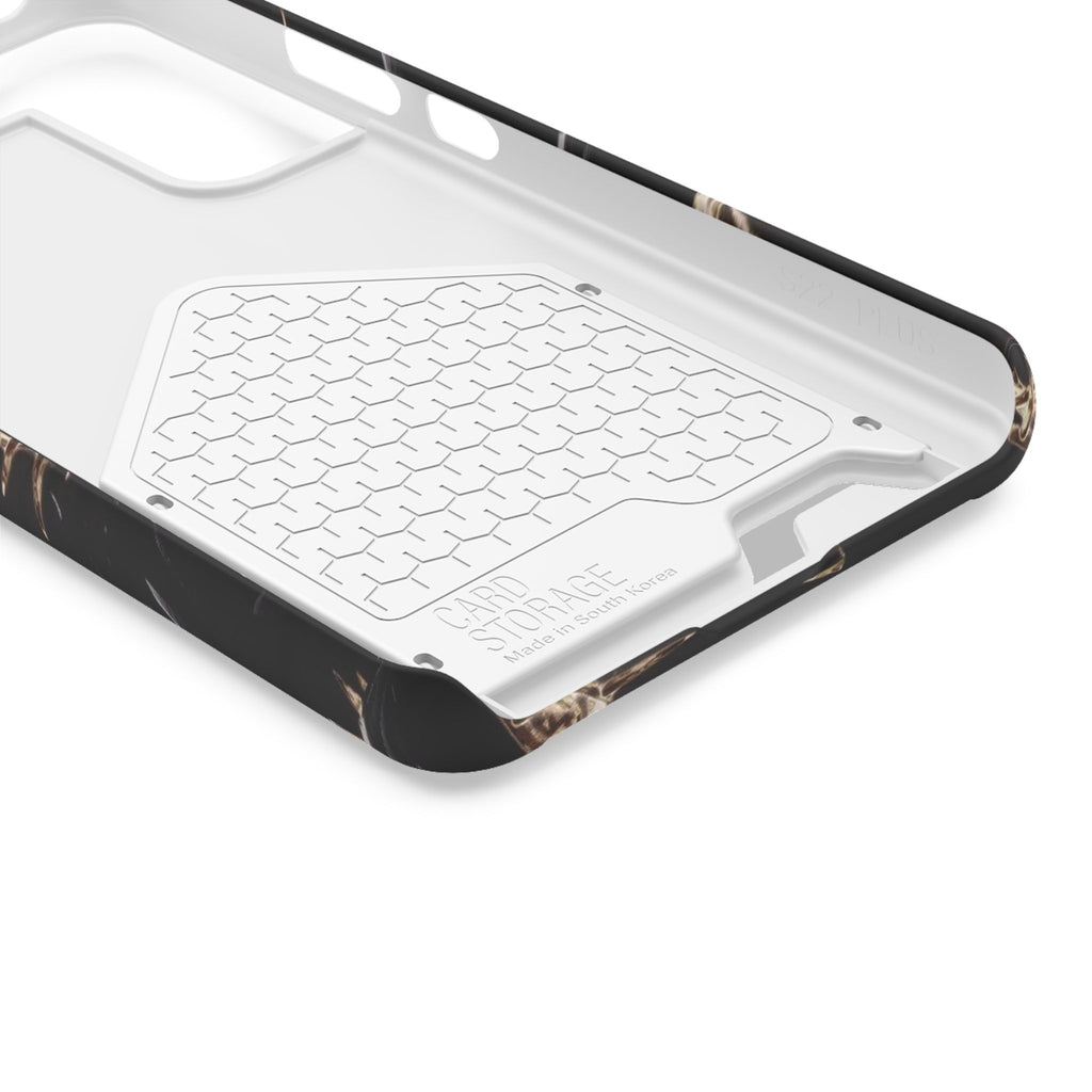 Phone Case With Built-In Card Holder: Yeshua (Jesus) Crown Of Thorns Design