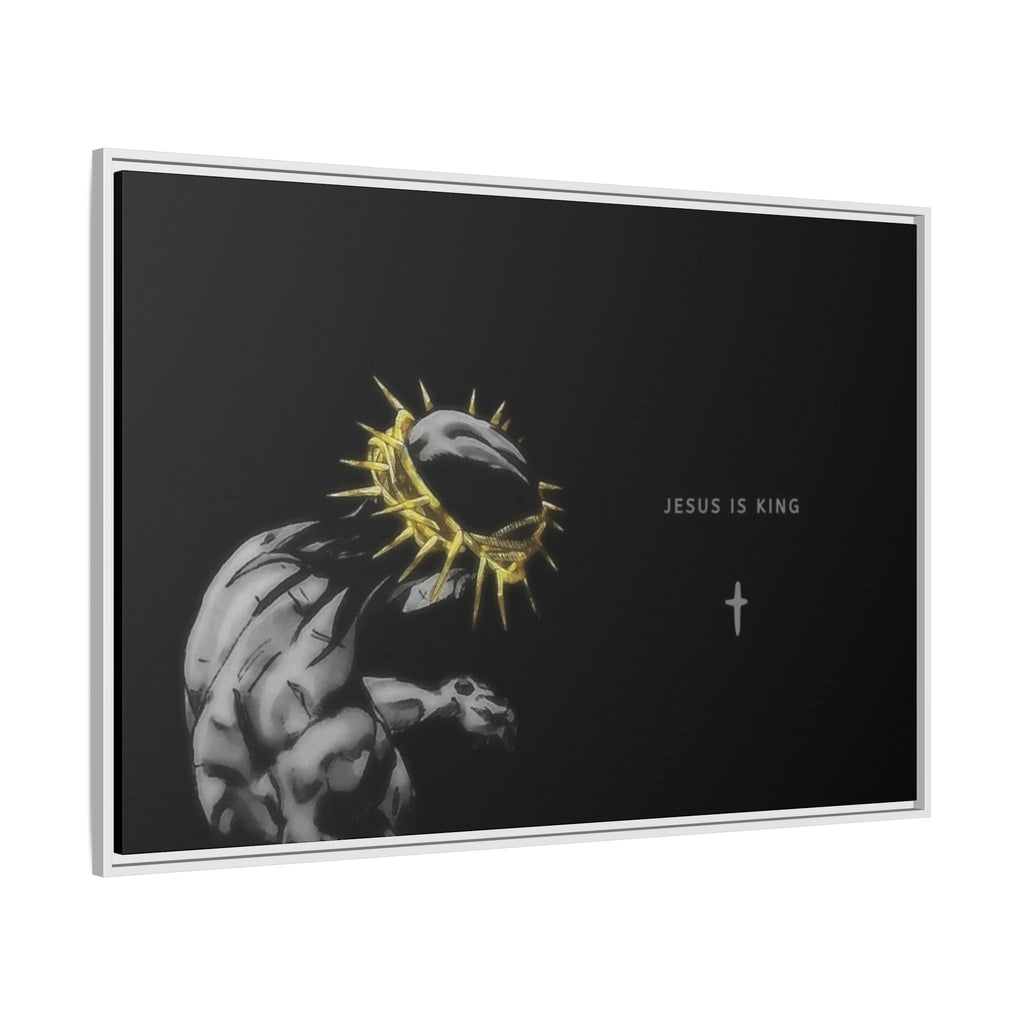 Jesus Is King Framed
