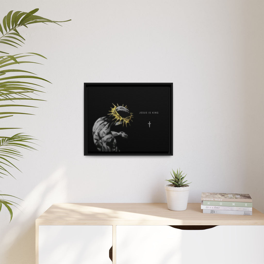 Jesus Is King Framed