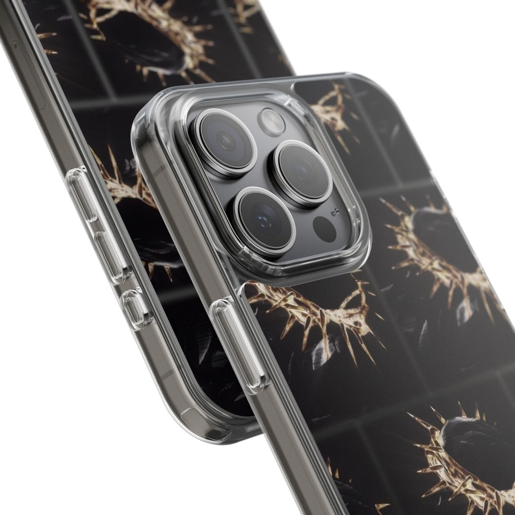 Flexi Phone Cases - Resilient Dual-layer Yeshua (Jesus) Crown of Thorns Design