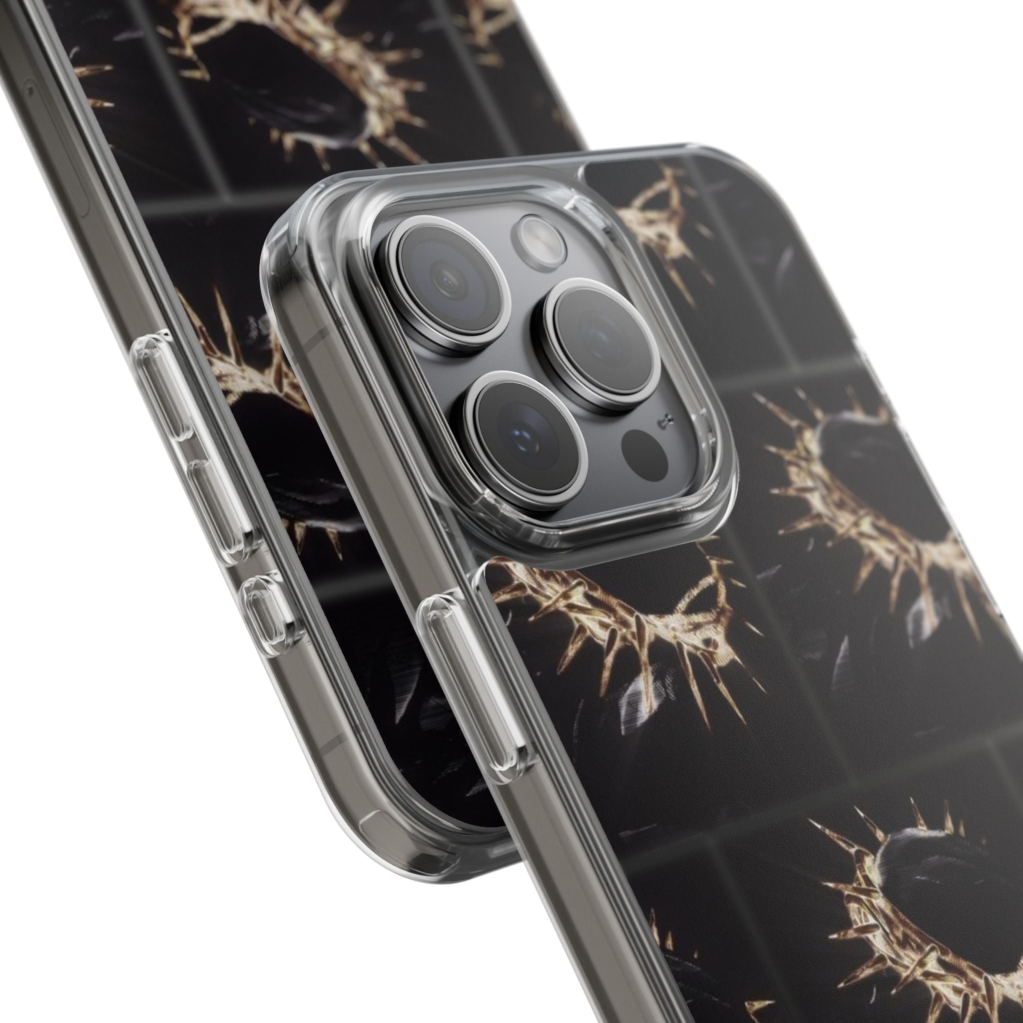 Flexi Phone Cases - Resilient Dual-layer Yeshua (Jesus) Crown of Thorns Design