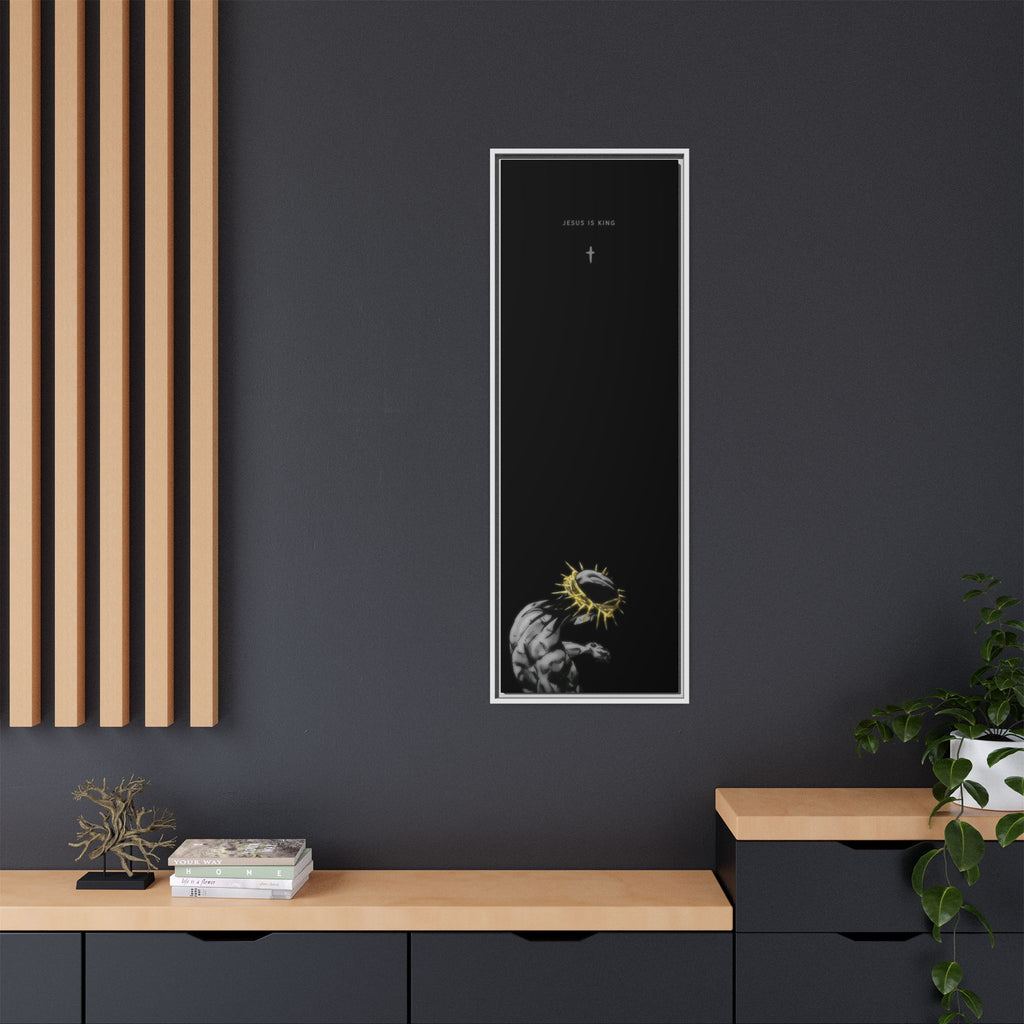 Jesus Is King Framed