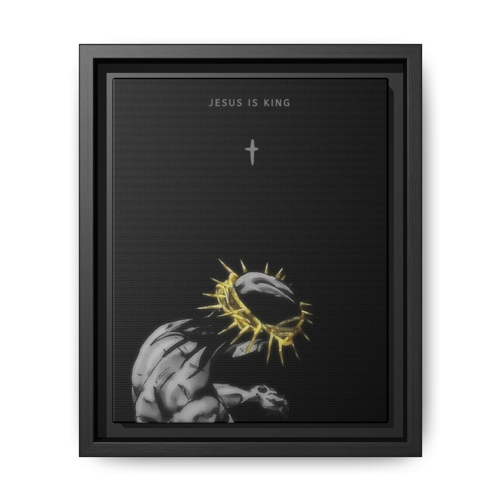 Jesus Is King Framed